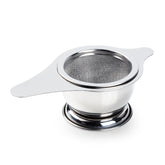 不锈钢抹茶滤网/细网过滤器附底座